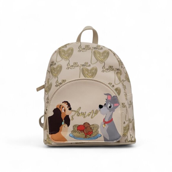 Disney Lady & The Tramp Spaghetti Scene Mini Backpack Dani Danielle Nicole - Picture 8 of 9